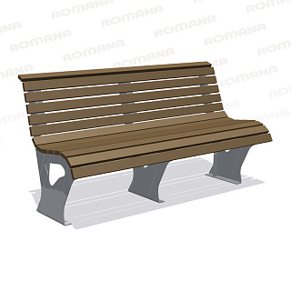 Диван парковый Romana 302.29.00