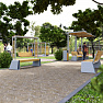 Комплект уличной мебели "Гранит"  - фото № 2