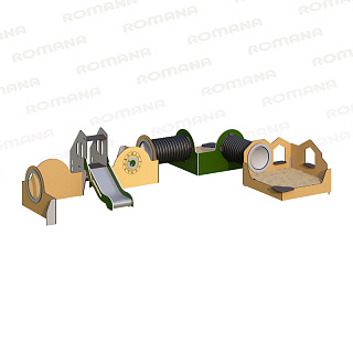 Комплекс игровой детский Romana 115.60.10